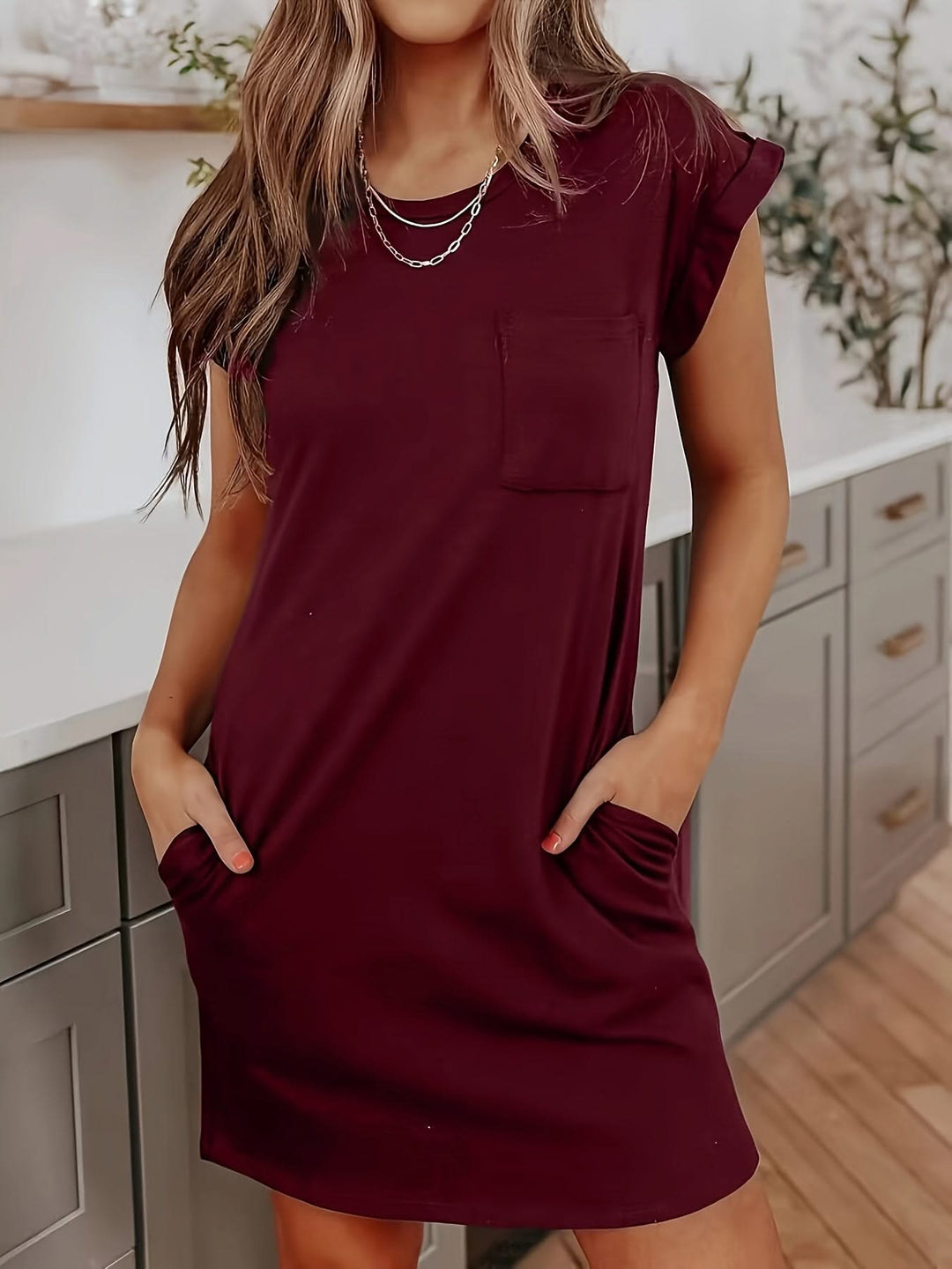 Haven – Batwing Pocket Dress