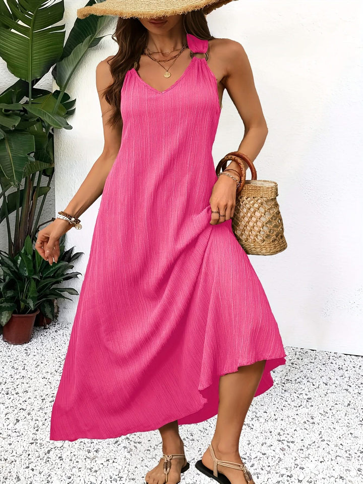 Marina – Tummy Covering V-Neck Dress