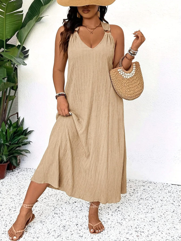 Marina – Tummy Covering V-Neck Dress