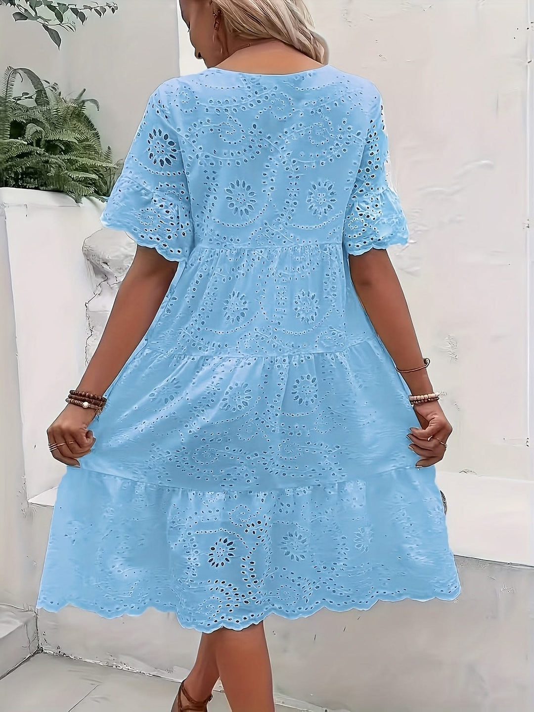 Celeste – Ruffle Dress