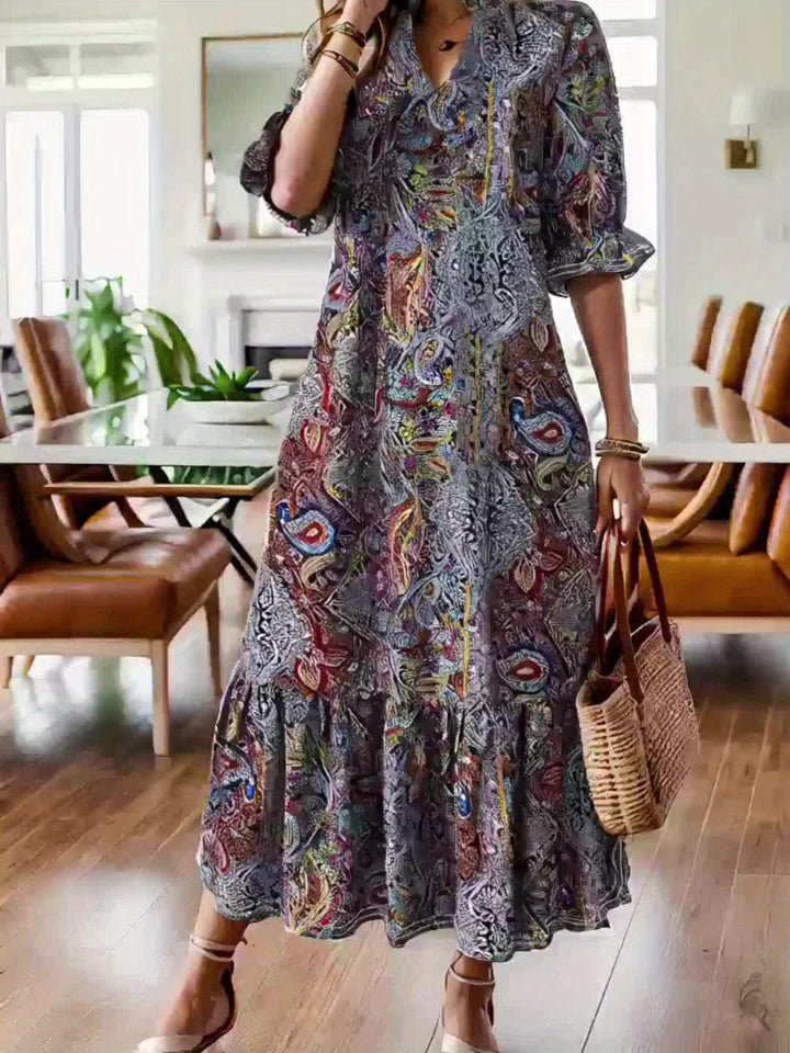 Maya – Batwing Maxi Dress