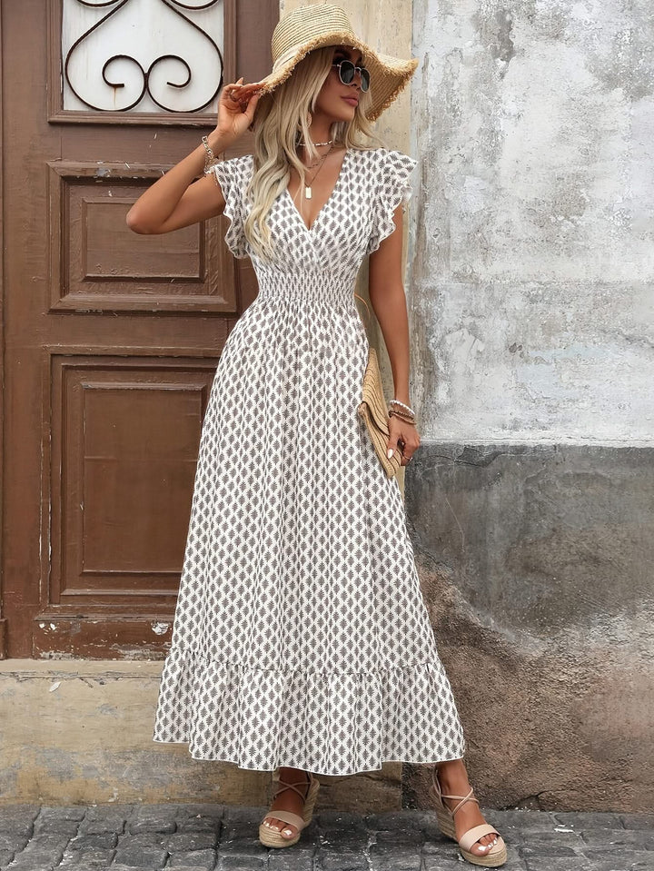 Aurelia – Ruffle maxi dress