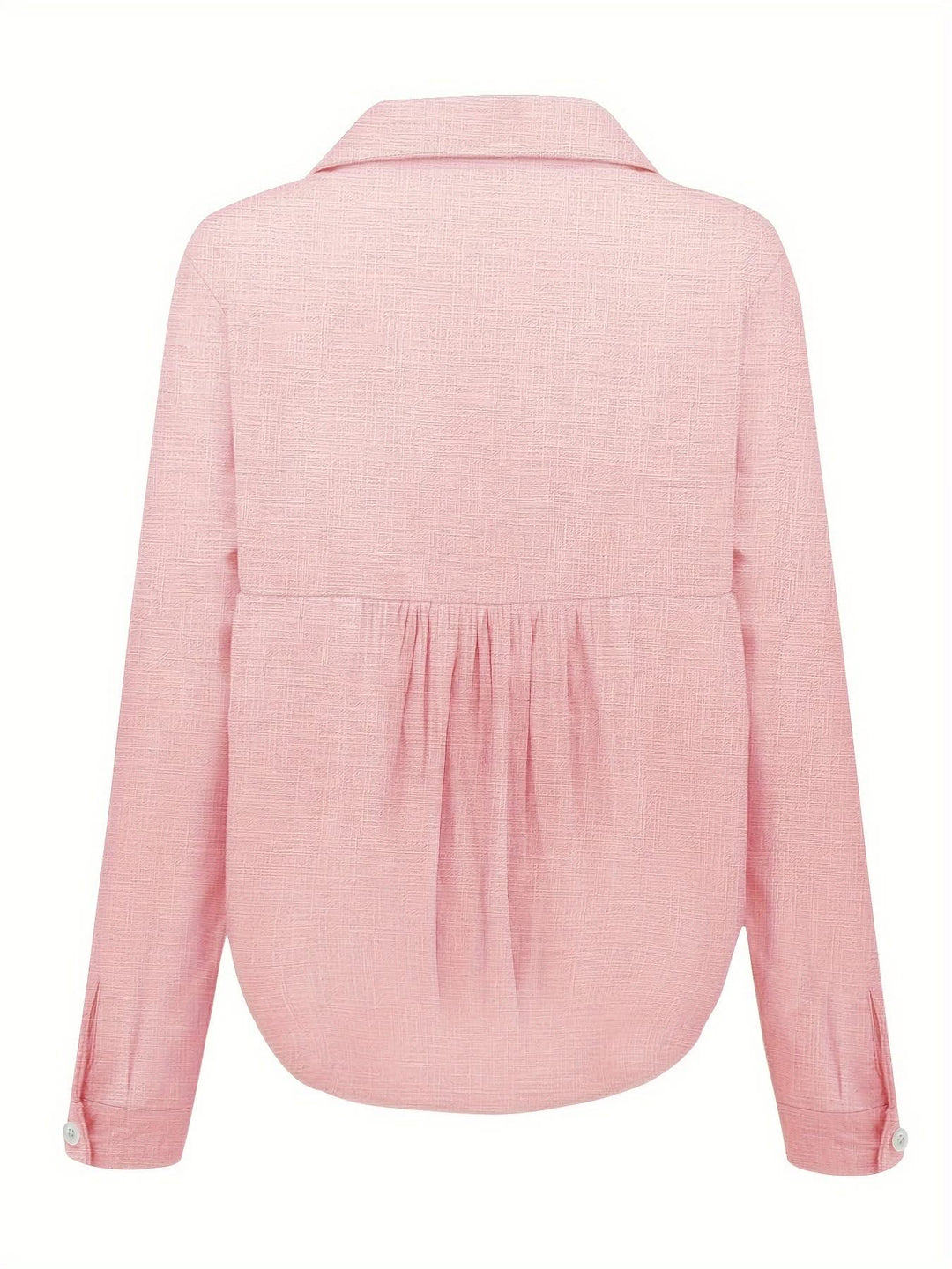 The Soline™ Linen Sunset Button-Down