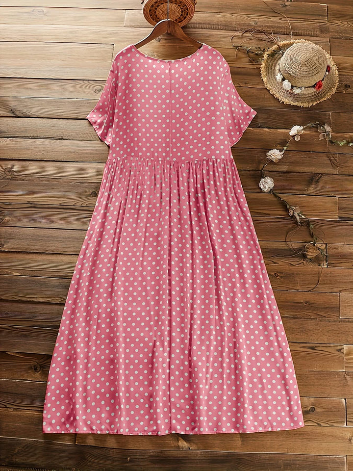 Harper – Polka Dot Midi Dress
