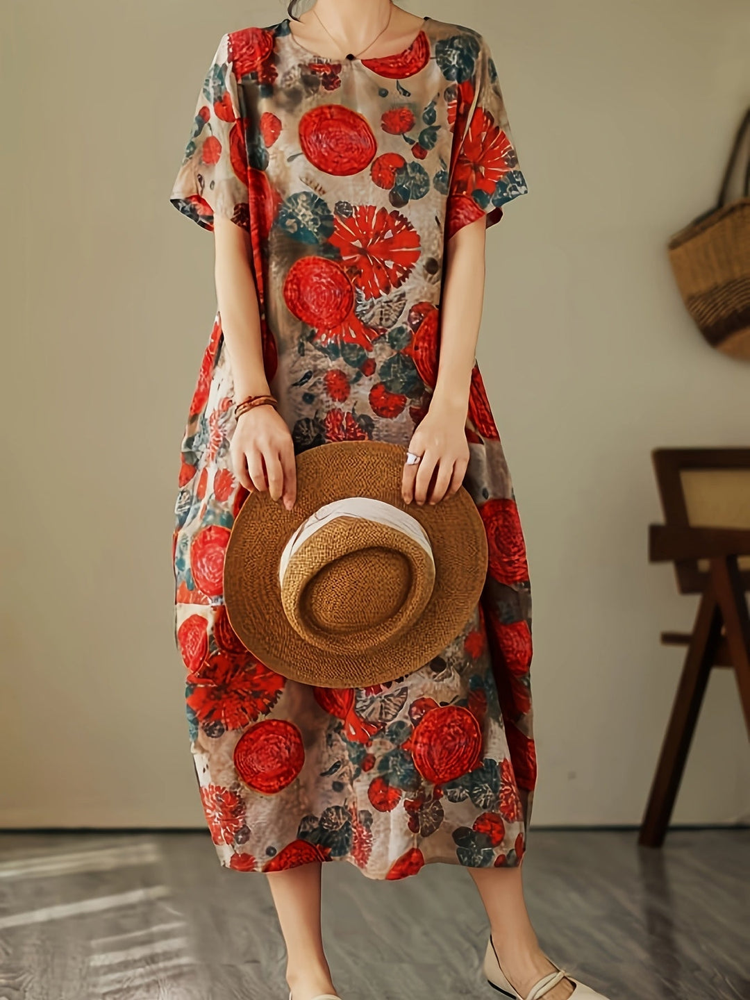 Luna – Linen Loose Summer Dress