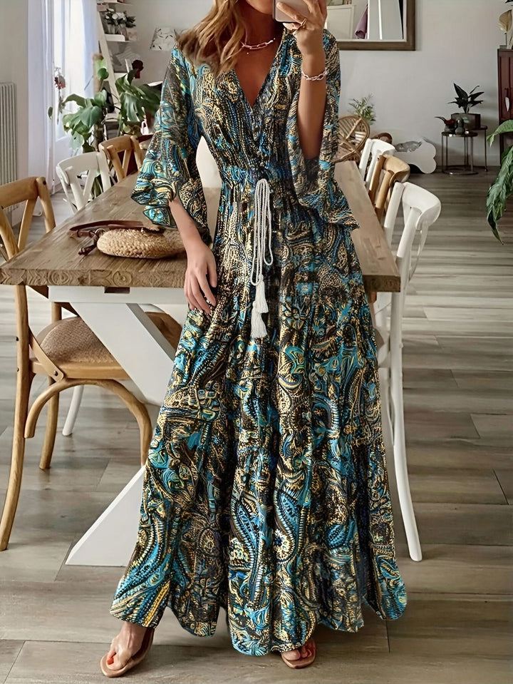 Lucy – boho v-neck dress