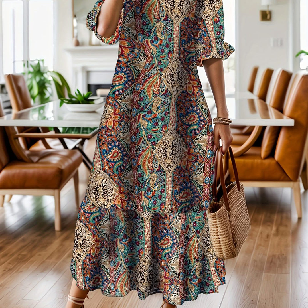 Maya – Batwing Maxi Dress