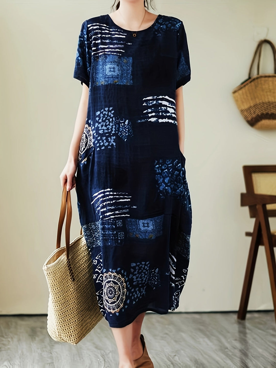 Luna – Linen Loose Summer Dress