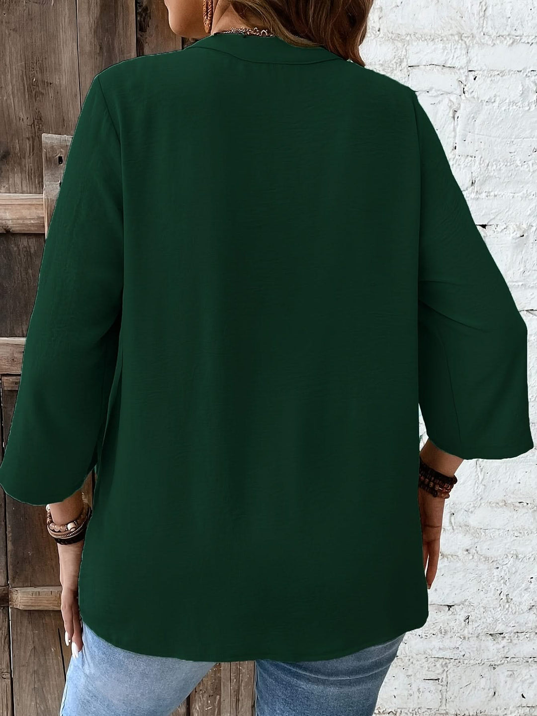 Clara – Lace Trim Shirt