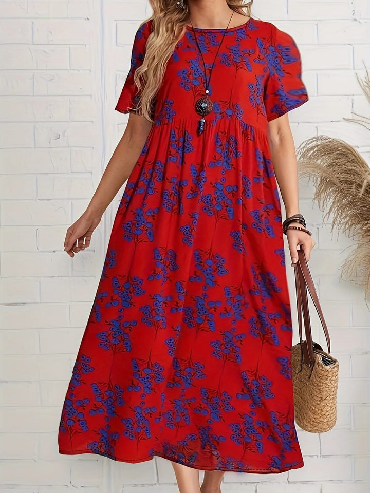 Ivy – Floral Midi Dress