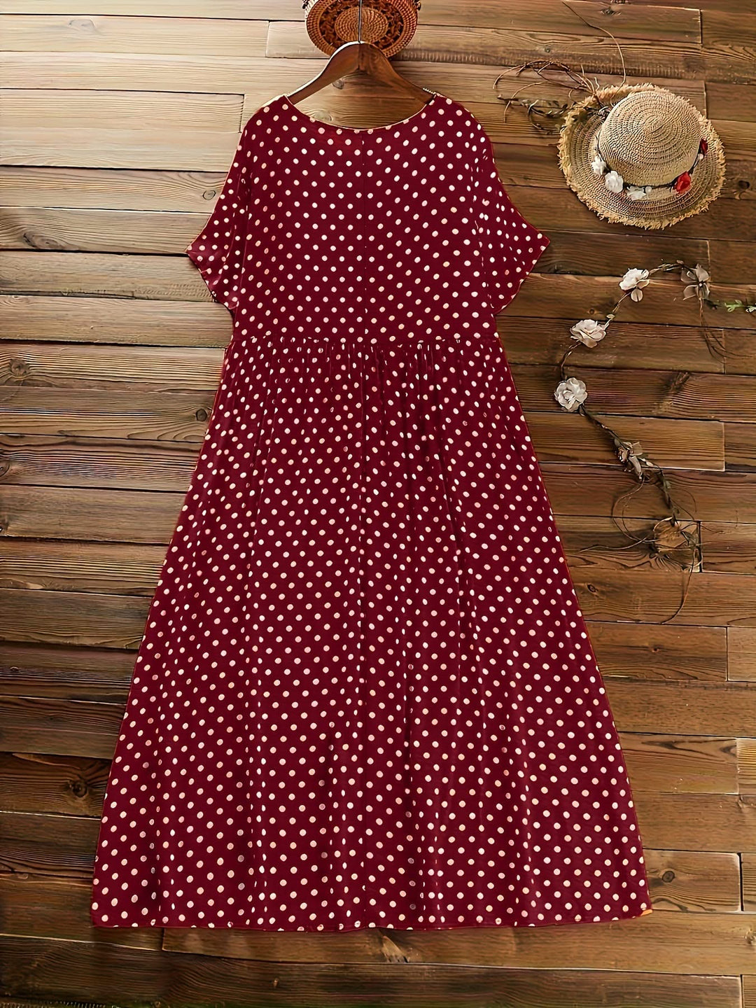 Harper – Polka Dot Midi Dress