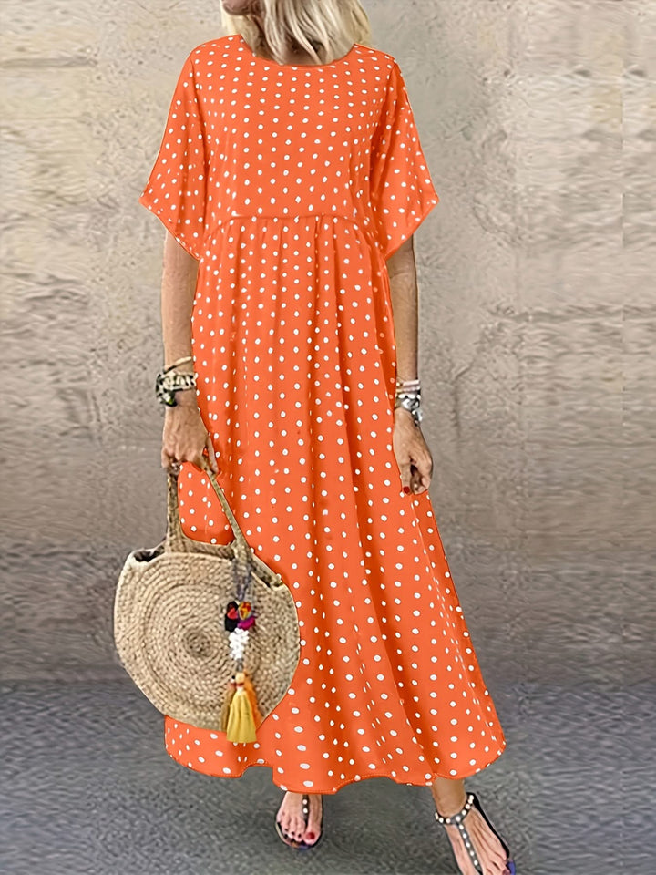 Harper – Polka Dot Midi Dress