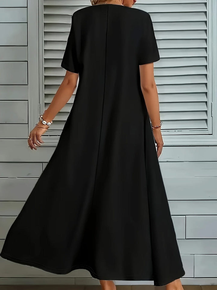 Seraphina – V-Neck A-Line Dress