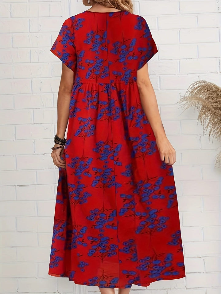 Ivy – Floral Midi Dress