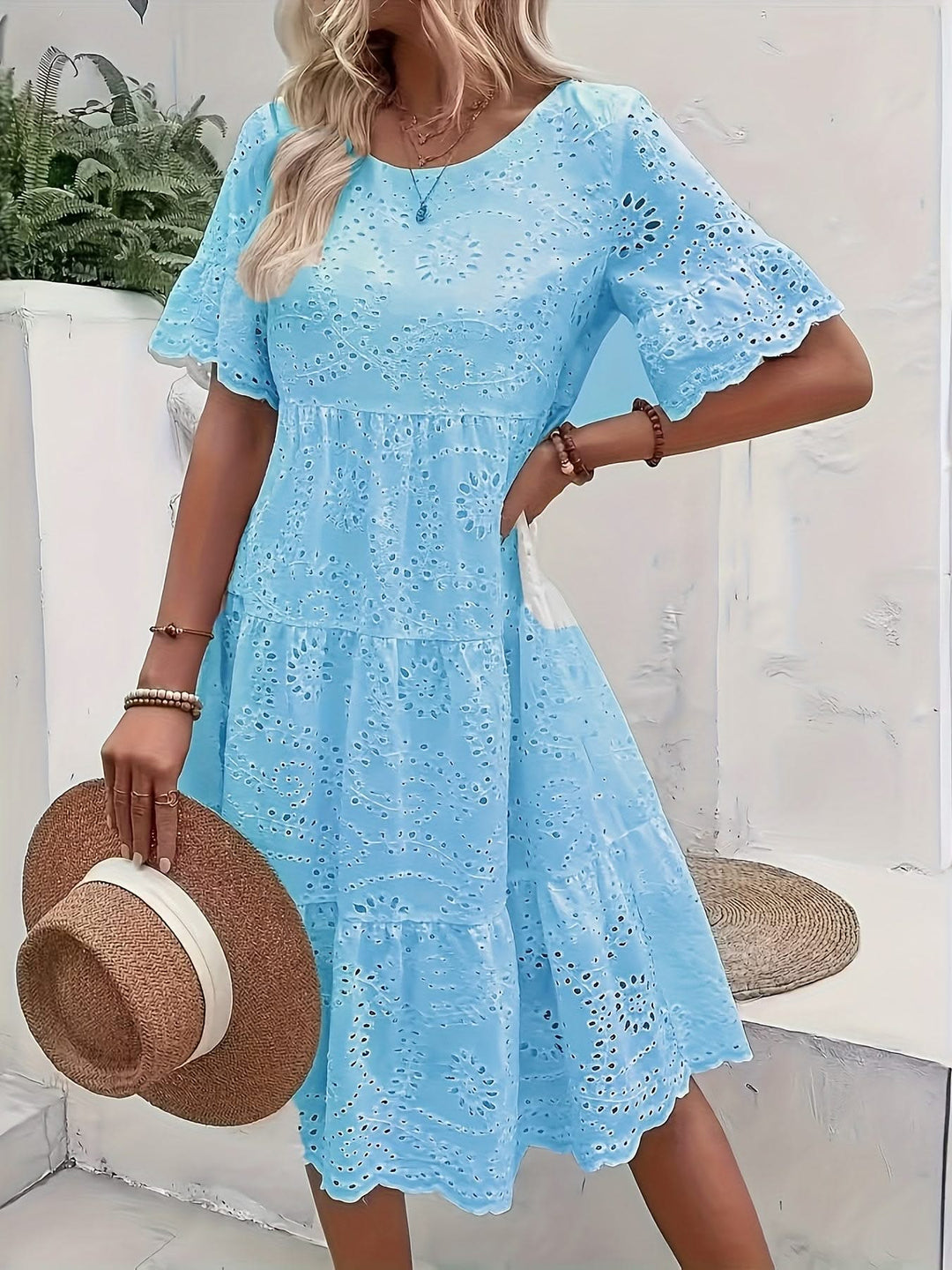 Celeste – Ruffle Dress