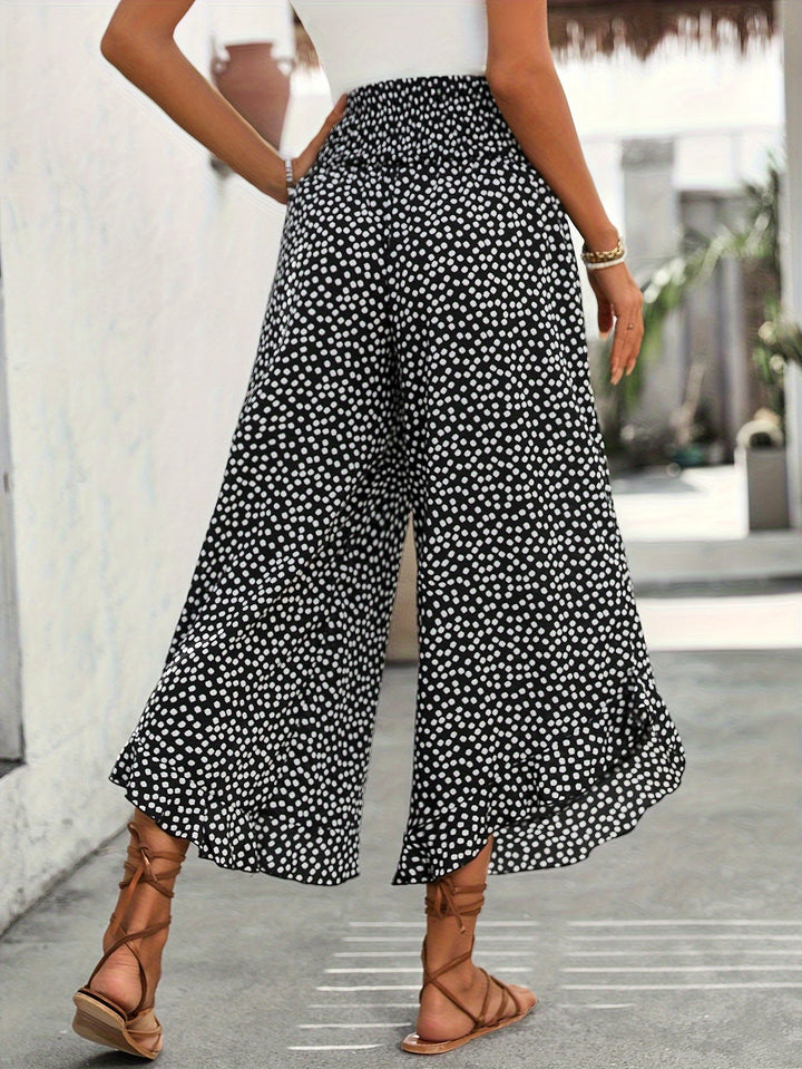 Florence – Floral Wide-Leg Pants