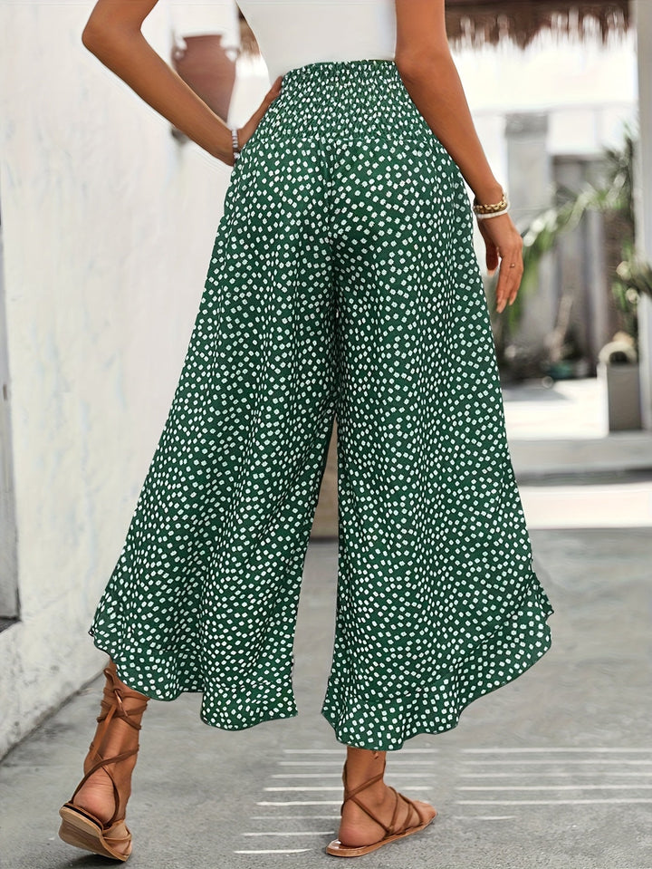Florence – Floral Wide-Leg Pants