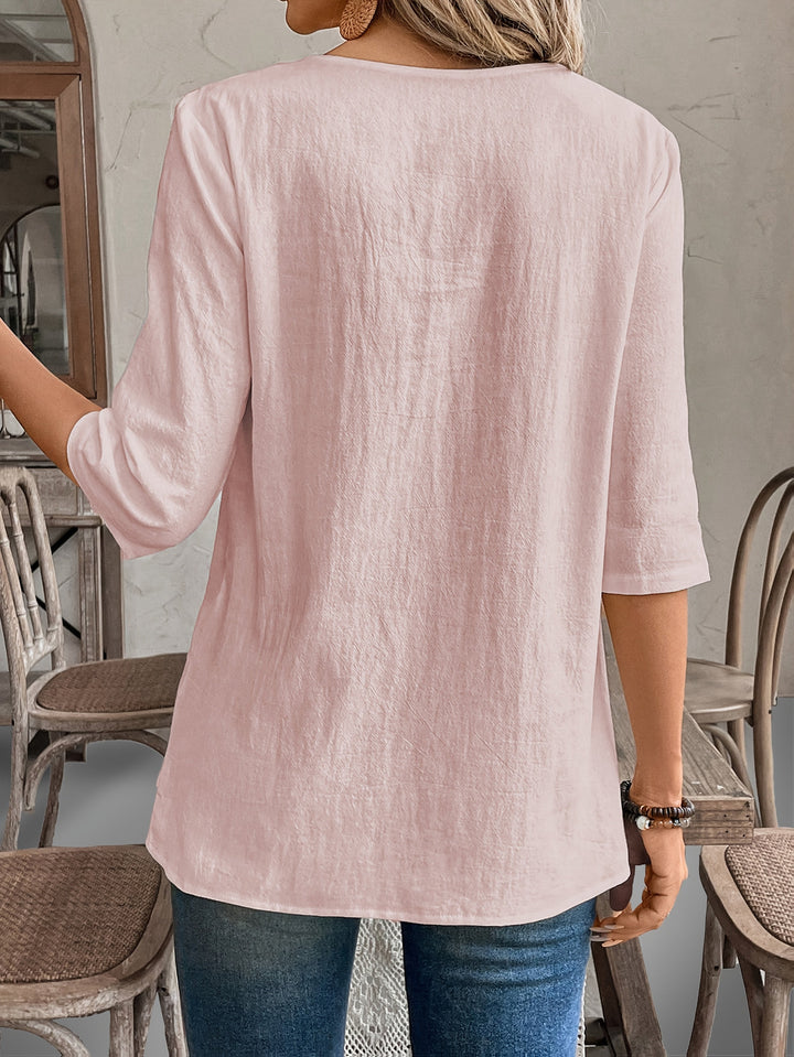 Azure – Sleeve Asymmetrical Top