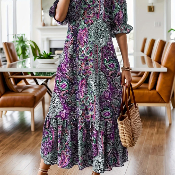 Maya – Batwing Maxi Dress