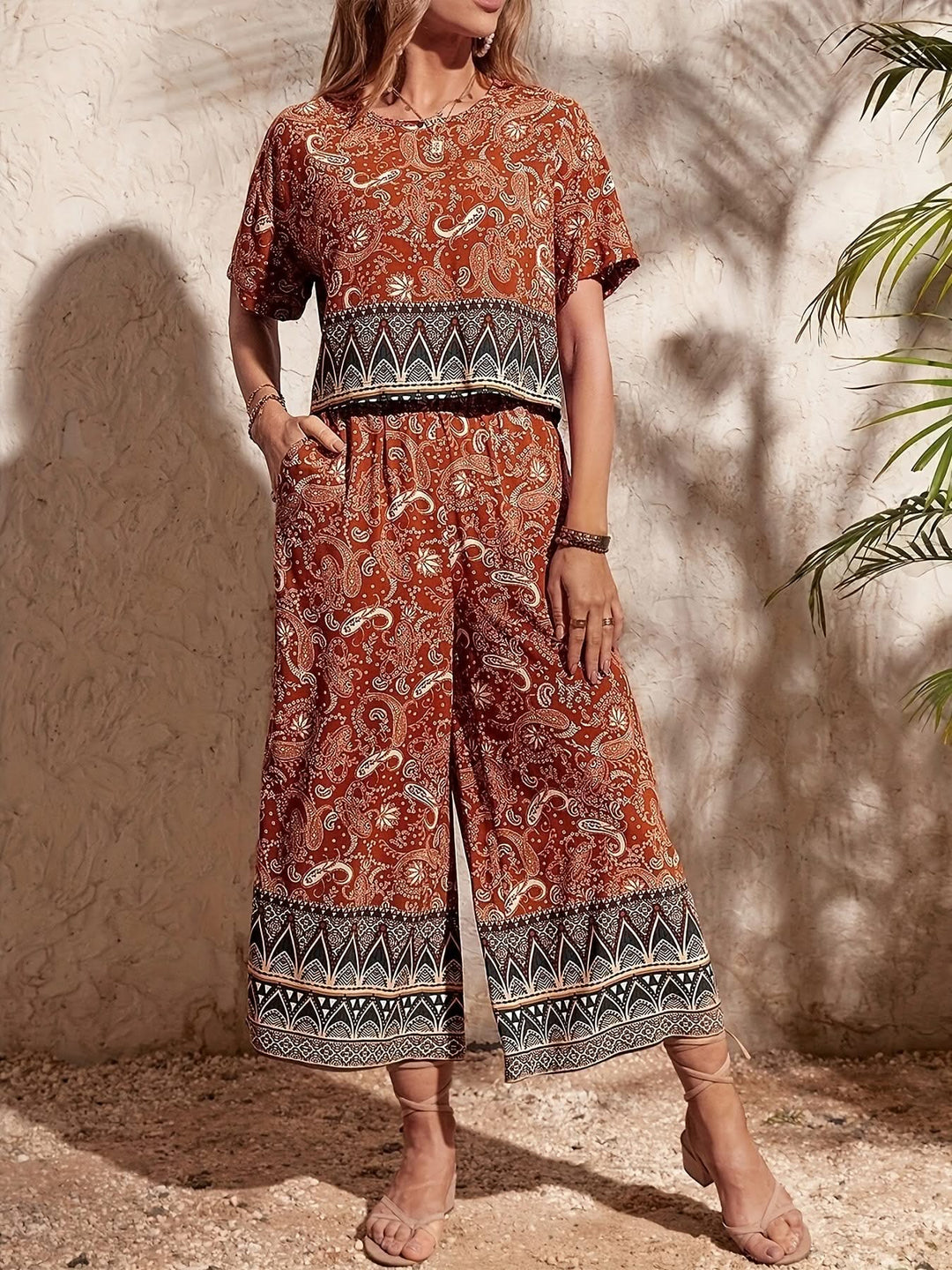 Breeze – Lightweight Floral Two-Piece Set