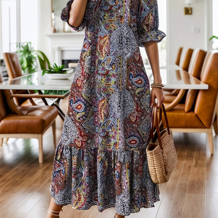 Maya – Batwing Maxi Dress