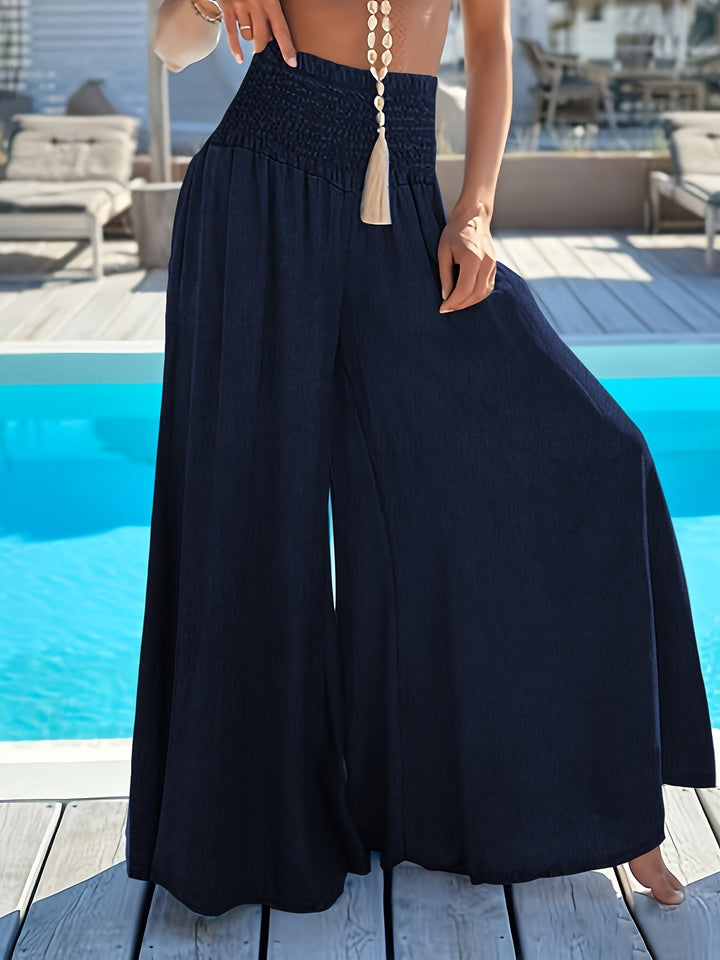 Mina – Pleated Wide-Leg Pants
