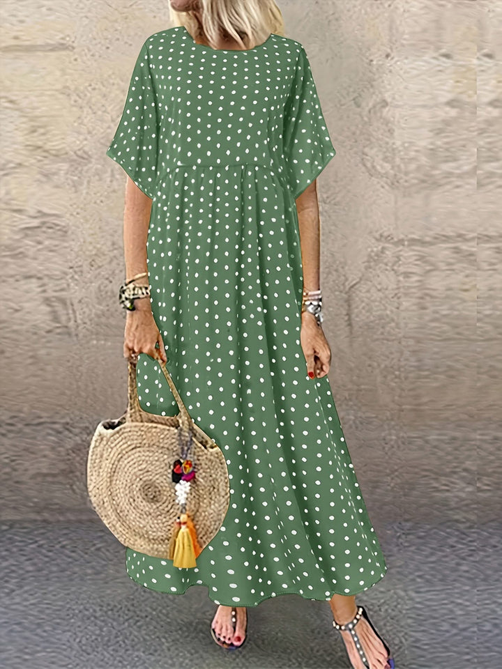 Harper – Polka Dot Midi Dress