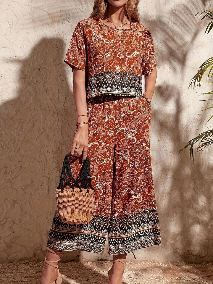 Breeze – Lightweight Floral Two-Piece Set