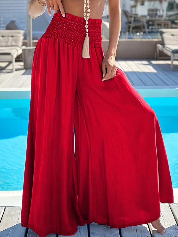 Mina – Pleated Wide-Leg Pants
