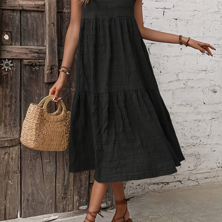 Livia – tummy-friendly ruffle dress