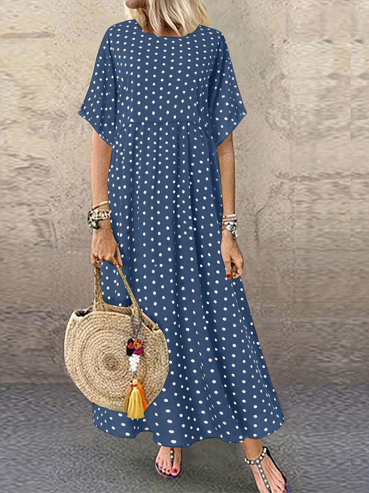 Harper – Polka Dot Midi Dress